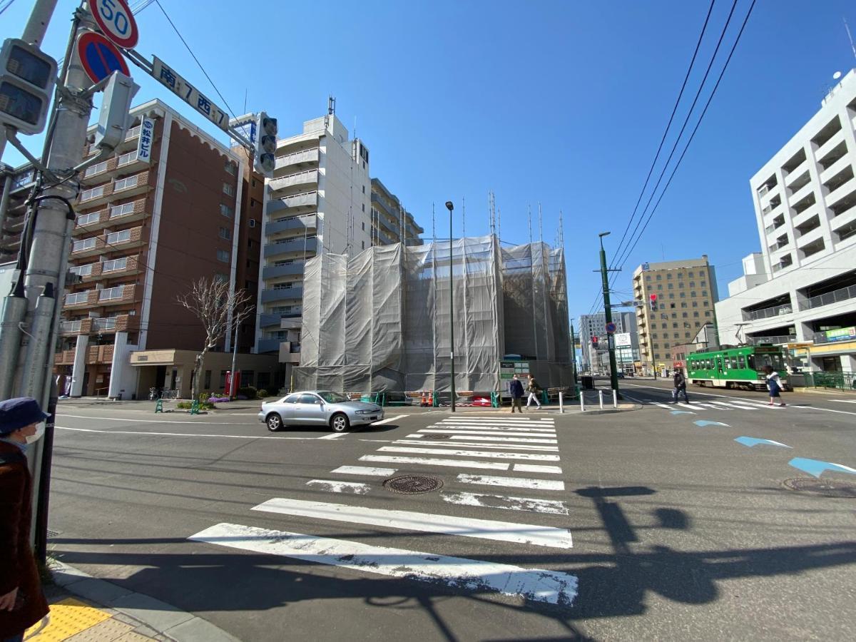 M88303スーペリアルーム最大7名 東本願寺駅前 すすきのエリア 観光食事好立地 Apartment ซัปโปโร ภายนอก รูปภาพ
